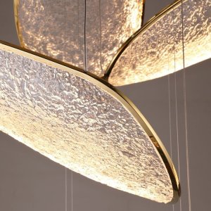 Lampa wisząca MAXlight LED Empire Złota 121 W P0635D 2