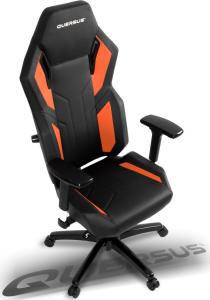 Fotel QUERSUS VAOS 502 (Czarno-Pomarańczowy) 2