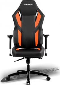 Fotel QUERSUS VAOS 502 (Czarno-Pomarańczowy) 3