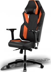 Fotel QUERSUS VAOS 502 (Czarno-Pomarańczowy) 4