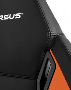 Fotel QUERSUS VAOS 502 (Czarno-Pomarańczowy) 6