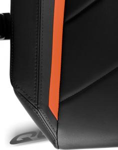 Fotel QUERSUS VAOS 502 (Czarno-Pomarańczowy) 8