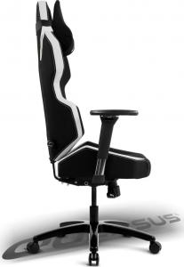 Fotel QUERSUS EVOS 301 Czarno-biały (E301/XW) 4