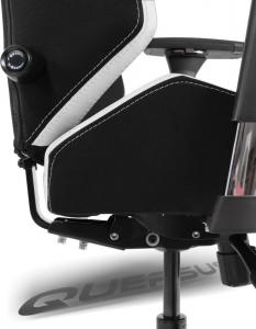 Fotel QUERSUS EVOS 301 Czarno-biały (E301/XW) 8