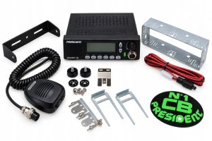CB Radio President Johnson III 12/24V VOX ASC USB-C DIN 4