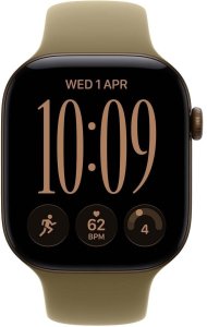 Smartwatch Apple Watch 12 GPS 42mm Dark Bronze Alu Sport Band M/L Oliwkowy  (MJEG4MP/A) 2