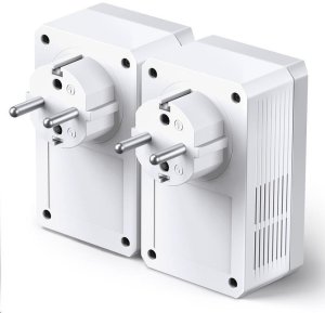 Adapter powerline TP-Link Set przelotowy (AV600, 1x100Mb/s, HomePlug AV) (TL-PA4010P KIT) 2