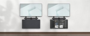 Heckler Design AV Credenza 4U - Black Grey (H735-BG) 7