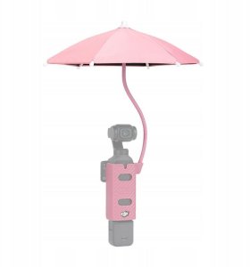 JJC Parasolka Parasol Osłona Ochrona Na Deszcz Słońce Do Dji Osmo Pocket 3 / 4 / 4p / Spu-op / Różowy (SB12414) 5