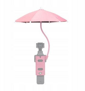 JJC Parasolka Parasol Osłona Ochrona Na Deszcz Słońce Do Dji Osmo Pocket 3 / 4 / 4p / Spu-op / Różowy (SB12414) 8