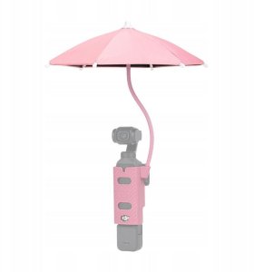 JJC Parasolka Parasol Osłona Ochrona Na Deszcz Słońce Do Dji Osmo Pocket 3 / 4 / 4p / Spu-op / Różowy (SB12414) 10