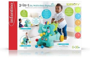 Bkids Je�dzik sensoryczny 3w1 Infantino - S�o� (0773554170238) 2