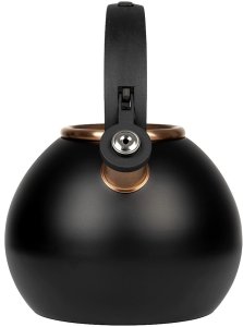 Vilde Czajnik z gwizdkiem stalowy czarny 3 l (5900670117303) 2