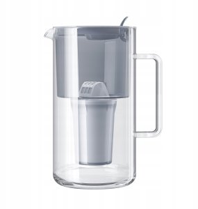Dzbanek filtrujący Aquaphor Szklany Nord 2,5l + 7 wkładów A5 (350L), szary 8