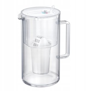 Dzbanek filtrujący Aquaphor Szklany Nord 2,5l + 4 wkłady A5 (350L), biały 5