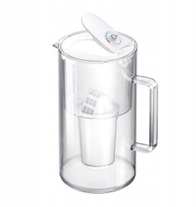 Dzbanek filtrujący Aquaphor Szklany Nord 2,5l + 4 wkłady A5 (350L), biały 9