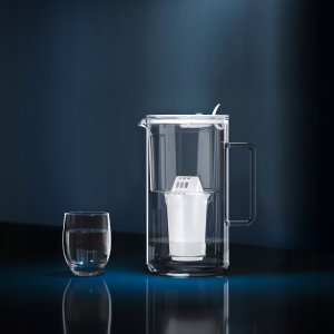 Dzbanek filtrujący Aquaphor Szklany Nord 2,5l + 10 wkładów A5 (350L), biały 7