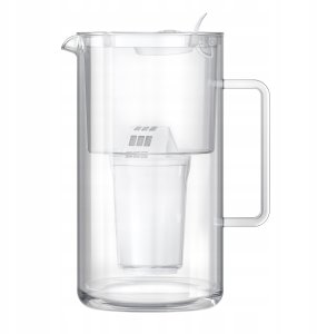 Dzbanek filtrujący Aquaphor Szklany Nord 2,5l + 10 wkładów A5 (350L), biały 8