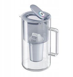 Dzbanek filtrujący Aquaphor Szklany Nord 2,5l + 4 wkłady A5 (350L), szary 9