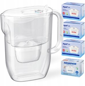 Dzbanek filtrujący Aquaphor Wodę Fresh 3,2L biały , 4 wkłady Maxfor+ 13