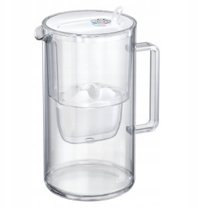Dzbanek filtrujący Aquaphor Szklany Glass biały +7 filtrów Maxfor (4Mg + 3) 5