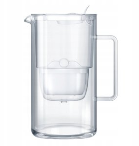 Dzbanek filtrujący Aquaphor Szklany Glass biały + 7 filtrów Maxfor (4Mg+3H) 3