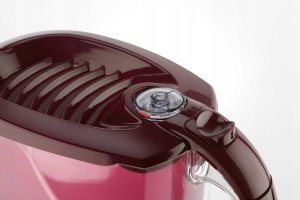 Dzbanek filtrujący Aquaphor Amethyst 2,8 l wiśniowy + butelka filtrująca City 0,5 l bordowa 5