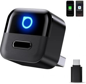 Transmiter FM Ottocast Bezprzewodowy CarPlay/Android Auto adapter Mini Pico czarny CA525-T 2