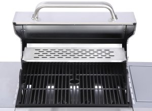 Landgraf Grill gazowy ogrodowy termometr 13,7 kW TRIPLE PORK (LG02) 13