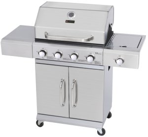 Landgraf Grill gazowy ogrodowy termometr 13,7 kW TRIPLE PORK (LG02) 6