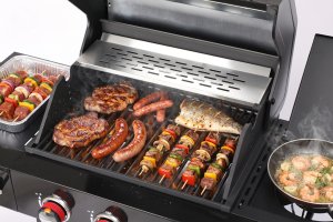 Landgraf Grill gazowy ogrodowy termometr 10,9 kW FIRE VIEW (LG06) 5