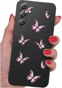 krainaGSM Etui Do Samsung S25 Wzory| Wiosenne Wiosna Kwiaty |Case + Szkło 9H 3
