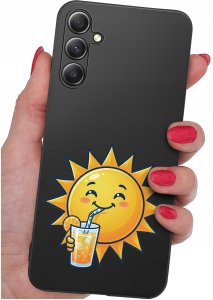 krainaGSM Etui Do Samsung S25 Wzory| Lato Summer Letnie Kolorowe |Case + Szkło 9H 2
