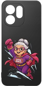 krainaGSM Etui Do Oppo Reno 15 Pro 5G Dla Babci Kolorowe Wzory + Szkło 9H 4