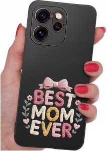 krainaGSM Etui Do Oppo Reno 15 Pro 5G Dla Mamy Mama Mom Kolorowe Wzory + Szkło 9H 2
