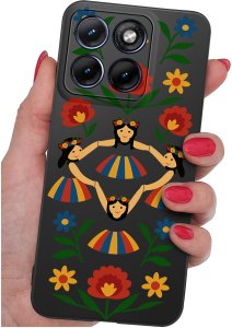 krainaGSM Etui Do Motorola Edge 70 Fusion Motywy Ludowe Tradycja Kolorowe Wzory 2
