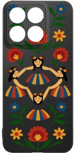 krainaGSM Etui Do Motorola Edge 70 Fusion Motywy Ludowe Tradycja Kolorowe Wzory 3