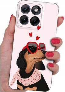 krainaGSM Etui Do Motorola Edge 70 Fusion Walentynkowe Serce Walentynki Wzory 2