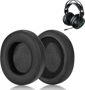 Tradebit Nauszniki Pady Gąbki do Razer Nari Ultimate Wireless 7.1 Kraken Kitty Nari czarne (7677) 2