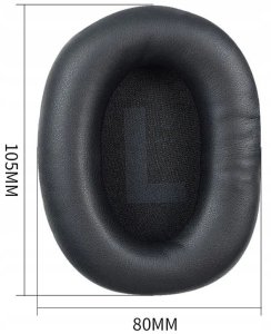 Tradebit Nauszniki Pady Gąbki do Logitech G Pro / X / Lightspeed syntetyczna skóra (7678) 4