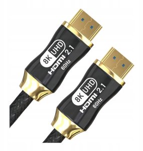 Kabel Tradebit Przewód HDMI 2.1 8K 4K Full HD HDR HDMI - HDMI 5m High Speed premium (8118) 2