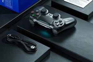 Pad Tradebit Bezprzewodowy Pad do PS4 PlayStation 4 Slim Pro Kontroler Gamepad (6806) 2