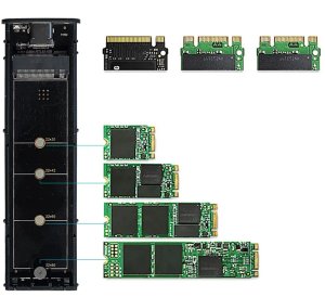 Kieszeń Tradebit Obudowa na dysk M.2 NVME PCIE USB-C 3.1 Kieszeń M2 (6820) 5