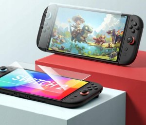 JSAUX Szkło hartowane 9H antyodblaskowe do Nintendo Switch 2 2 szt. (7724) 3