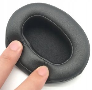 Tradebit Nauszniki Pady Gąbki do SONY WH-XB900 WH-XB900N czarne (7669) 4