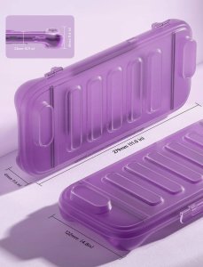 JSAUX Obudowa antywstrząsowa etui futerał do Nintendo Switch 2 - fioletowa (7738) 3
