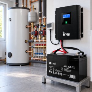 UPS IPS Zestaw zasilania awaryjnego do kotłów C.O (5904811040840) 3