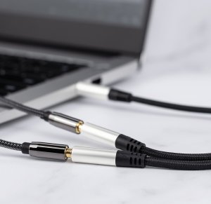 Kabel Reagle Rozdzielacz Kabel MINI JACK na 2 Słuchawki AUX OFC (5905261350329) 3