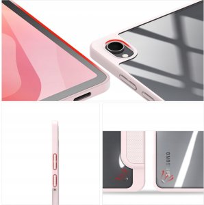 Etui na tablet Dux Ducis Galaxy Tab S11 Toby Tri-Fold Smart Folio Case Pink (6978943381354) 3