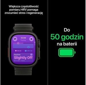 Smartwatch Apple Watch Ultra 4 GPS + Cellular, koperta 49mm z tytanu w kolorze naturalnym, opaska Trail w kolorze piaskowym - rozmiar M/L (MJAQ4QP/A) 3